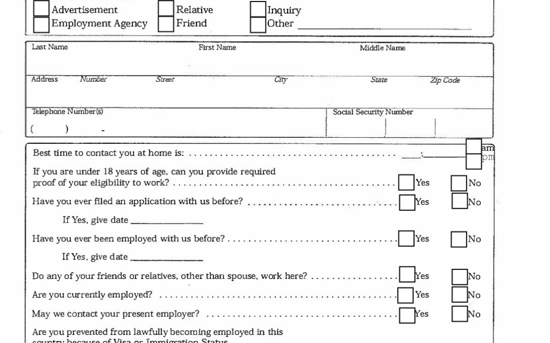 Quality Home Products of Texas Application Quality Home Products of Texas