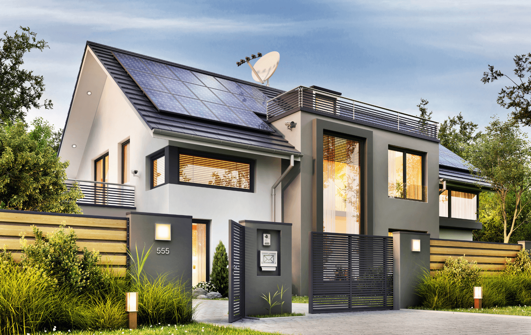 Home solar panels